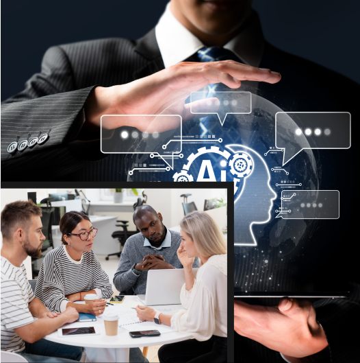 businessess using ai at work